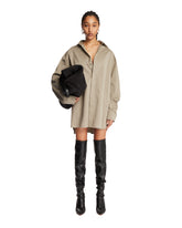 Gray Shirt Dress - FEAR OF GOD WOMEN | PLP | Antonia