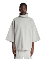 Gray Oversized High-Neck T-Shirt - FEAR OF GOD WOMEN | PLP | Antonia