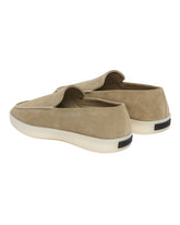 Beige Suede Loafers | PDP | Antonia