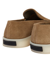 Beige Suede Moccasins | PDP | Antonia