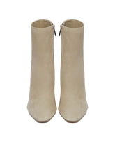 Stivaletti Beige In Suede | PDP | Antonia