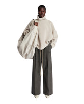 Gray Wool and Cotton Pants - FEAR OF GOD WOMEN | PLP | Antonia