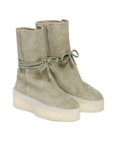 Green Leather Native Boots - Women | PLP | Antonia