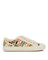 Sneakers Domino Bianche - Fendi donna | PLP | Antonia