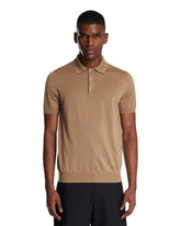 Brown Wool Polo - FENDI | PLP | Antonia