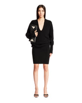 Black Knitted Midi Dress - Women's clothing | PLP | dAgency