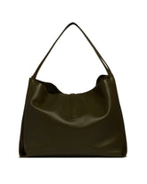 Tote Bag In Pelle Verde | PDP | Antonia