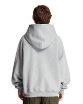 Gray F+ Cotton Logo Hoodie | PDP | Antonia