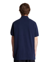 Blue Classic Polo T-Shirt | PDP | Antonia