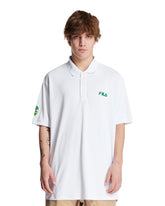 T-Shirt Polo Bianca Con Logo - FILA+ | PLP | Antonia