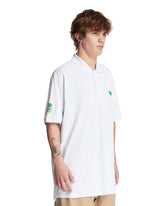 White Logo Polo T-Shirt | PDP | Antonia