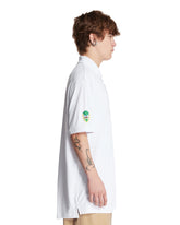 White Logo Polo T-Shirt | PDP | Antonia