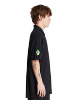 Black Logo Polo T-Shirt | PDP | Antonia