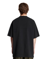 Black Cotton F+ T-shirt | PDP | Antonia