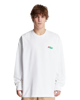 White Cotton F+ T-shirt - FILA+ MEN | PLP | Antonia