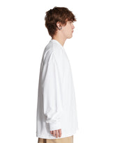 White Cotton F+ T-shirt | PDP | Antonia