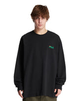 Black Cotton F+ T-shirt - FILA+ MEN | PLP | Antonia