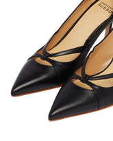 Black Leather R1P967 Pumps | PDP | Antonia