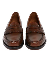 Brown Weejuns Logan Loafers | PDP | Antonia