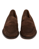 Brown Suede Loafers | PDP | Antonia