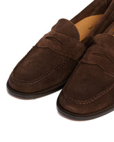 Brown Suede Loafers | PDP | Antonia