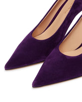 Decollete in Suede Viola | PDP | Antonia