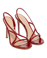 Red Leather Sandals - New arrivals women | PLP | dAgency