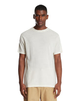 White Cashmere and Wool T-Shirt - New arrivals men's clothing | PLP | Antonia