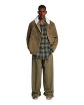 Brown Overalls Peacoat - Men's jackets | PLP | Antonia