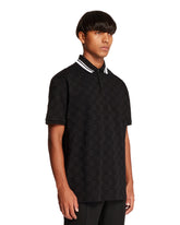 Black GG Stretch Polo | PDP | Antonia