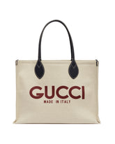 Beige Meidum Logo Tote - Gucci women | PLP | Antonia