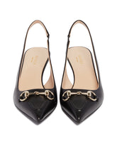 Black Pumps with Horsebit Detail | PDP | Antonia