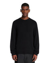 Black Cashmere Sweater<BR/><BR/> - Men's knitwear | PLP | Antonia