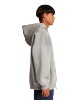 Gray Zipper Sweatshirt | PDP | Antonia