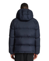 Blue Nylon Puffer Jacket | PDP | Antonia