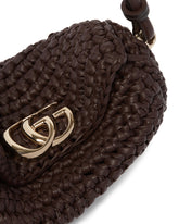 Borsa Crochet In Pelle Marrone | PDP | Antonia