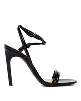 Black Strappy Sandals - Women's pumps | PLP | Antonia