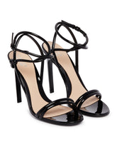 Black Strappy Sandals - Women | PLP | Antonia