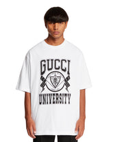 T-shirt Stampata Bianca - Gucci uomo | PLP | Antonia