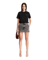 Black Denim Mini Skirt - Women's skirts | PLP | dAgency