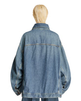 Giacca Blu In Denim Oversize | PDP | Antonia