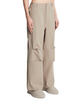 Beige 3L Shell Trousers | PDP | Antonia