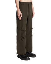 Green 3L Shell Trousers | PDP | Antonia