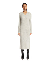 Gray Alpaca Midi Dress - HOLZWEILER | PLP | Antonia