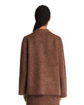 Brown Alpaca Cardigan | PDP | Antonia