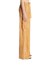 Beige Wide Leg Trousers | PDP | Antonia