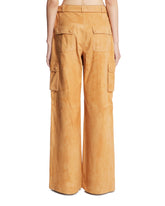 Beige Wide Leg Trousers | PDP | Antonia