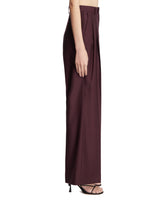 Purple Wide Leg Trousers | PDP | Antonia