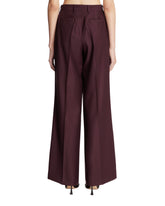 Purple Wide Leg Trousers | PDP | Antonia