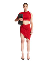 Red Le Haut Drapeado Top - new arrivals women's clothing | PLP | dAgency